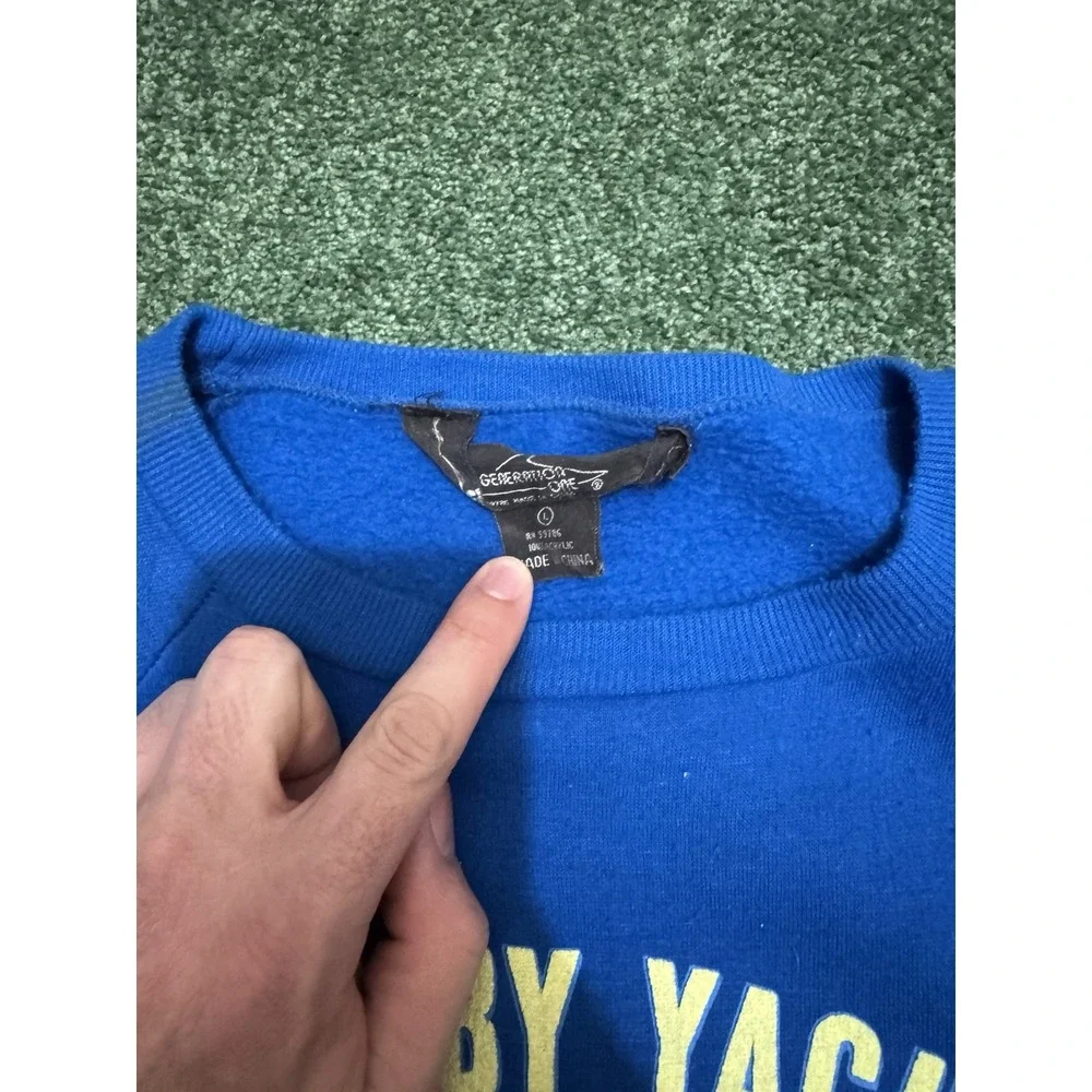 Vintage 80s Royal Danby Yacht Club Australia Sweater Blue Large